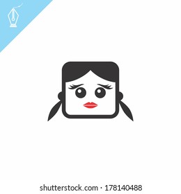 woman smiley