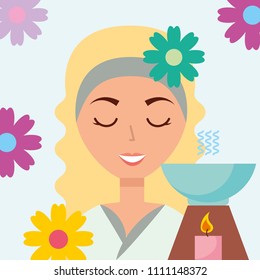 woman spa wellness