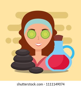woman spa wellness