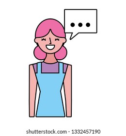 woman speech bubble