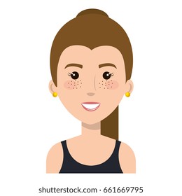 woman with sport wear