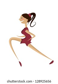 woman sports, running, health