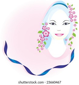 Woman of spring
