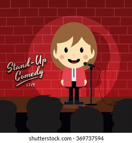 Woman Stand Up Comedy