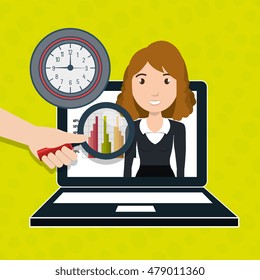 woman statistics computer search