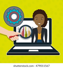 woman statistics computer search