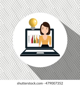 woman statistics computer search idea