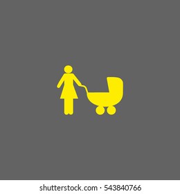 woman with a stroller