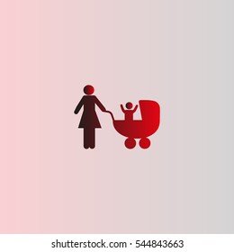 woman with a stroller