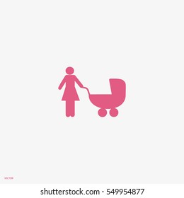 woman with a stroller