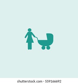 woman with a stroller