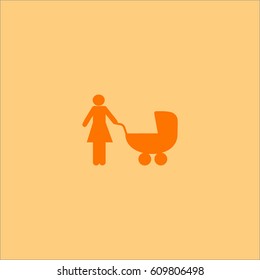 woman with a stroller