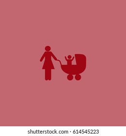 woman with a stroller