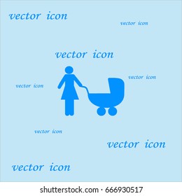 woman with a stroller