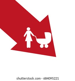 woman with a stroller