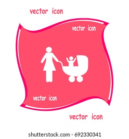 woman with a stroller