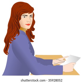 woman student