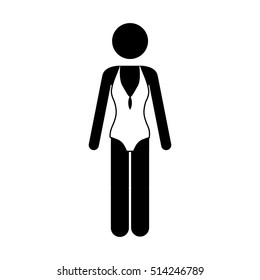 woman swimsuit icon image 