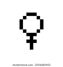 woman symbol sign pixel art