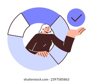 Mujer con la mesa y la tarea a la mano