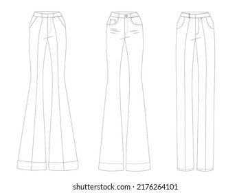 WOMAN TAILOR PANTS VETOR,
TAILOR PANTS, 
JEANS PANTS