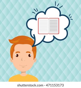woman technology bublle speak vector illustration design