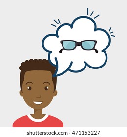woman technology bublle speak vector illustration design