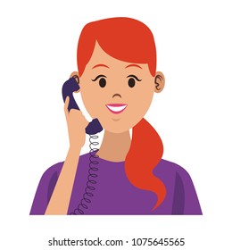 Woman at telephone