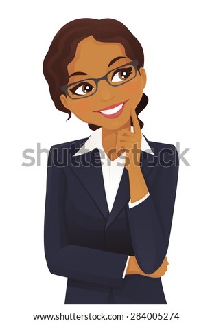 Woman thinking