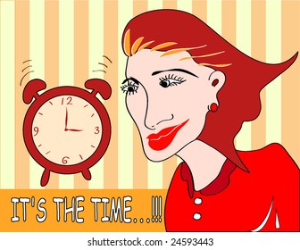 woman and time