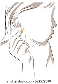 1,179 Ear piercing vector Images, Stock Photos & Vectors | Shutterstock