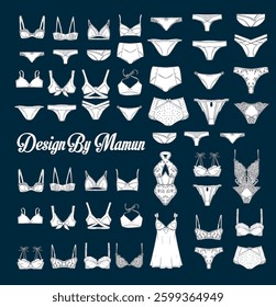 Woman Underclothes Images Set New update