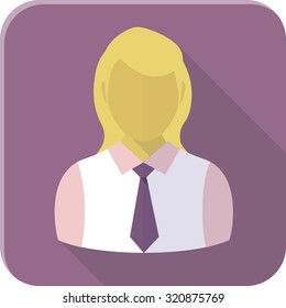Woman user icon