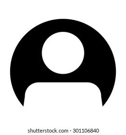 Woman User Icon - Vector