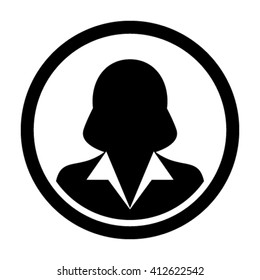 Woman User Icon - Vector