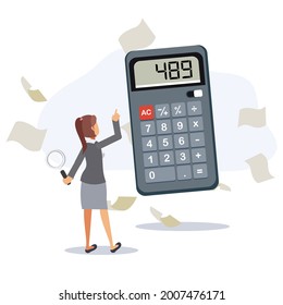 107,627 Women with calculator Images, Stock Photos & Vectors | Shutterstock