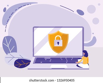 woman using laptop computer