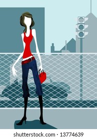 Mujer - Vector