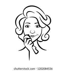 woman vector cute