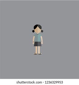 Woman vector icon