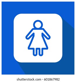 Woman vector icon