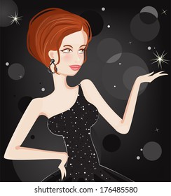 Woman (vector illustration)