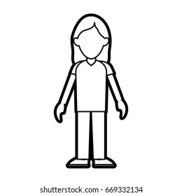 Woman vector illustration