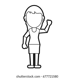woman vector illustration