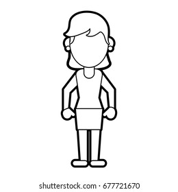 woman vector illustration