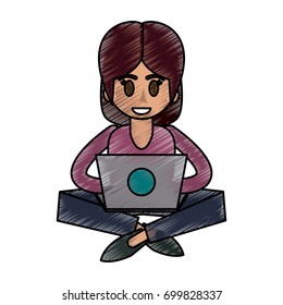woman vector illustration