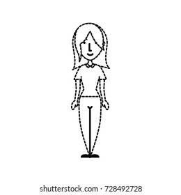 woman  vector illustration