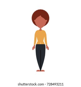 woman  vector illustration