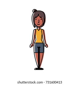 woman  vector illustration