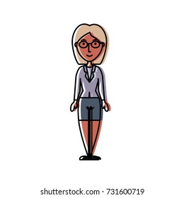 woman  vector illustration